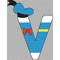 Cartoon letters-CL 181